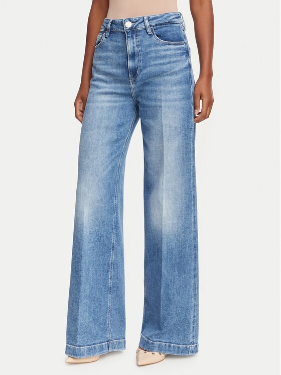Guess Дънки W6YA1C D1337 Wide Leg