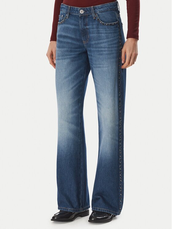 Guess Дънки W6YA3W D1356 Wide Leg