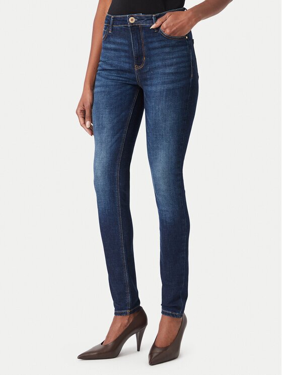 Guess Дънки W6YA46 D1537 Skinny Fit