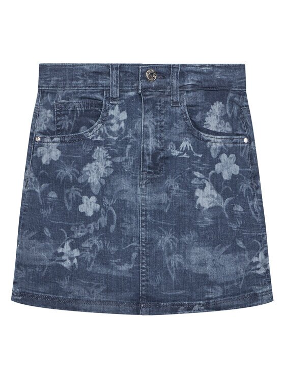 Guess Дънкова пола J5GD06 D52V0 Regular Fit