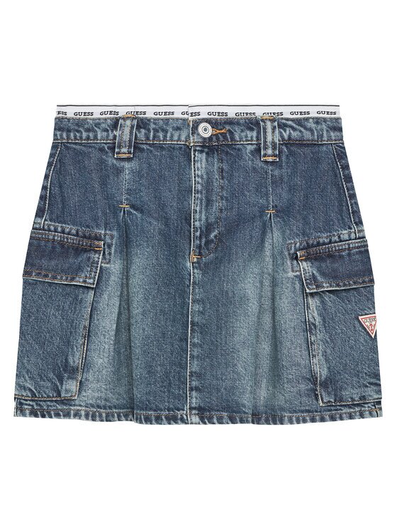 Guess Дънкова пола J5RD07 D45E0 Regular Fit