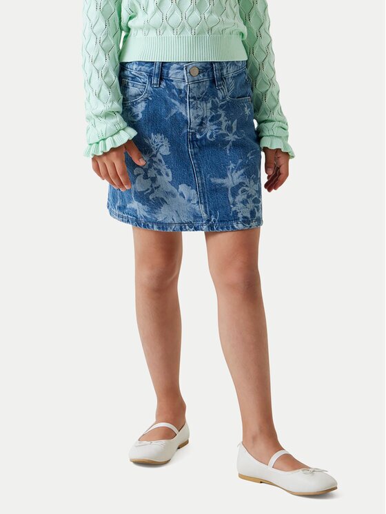 Guess Дънкова пола J6GD26 D45E0 Regular Fit