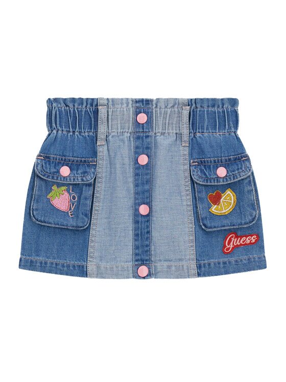 Guess Дънкова пола K6GD05 D7850 Regular Fit