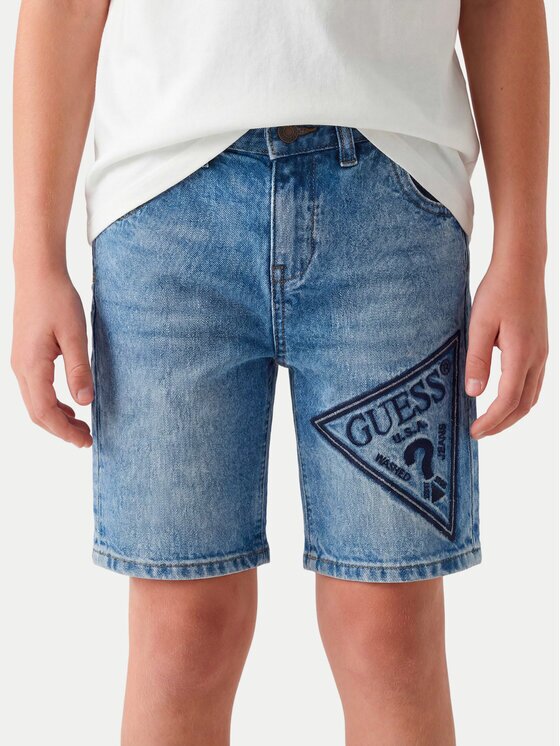 Guess Дънкови шорти L6GD18 D41E0 Regular Fit