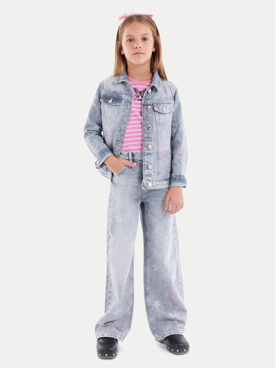 Guess Дънково яке J5YL04 D5NJ0 Regular Fit