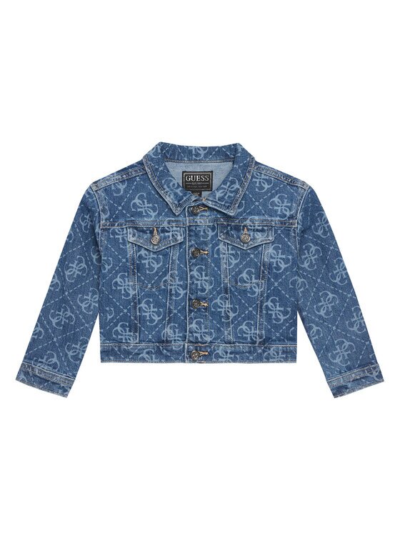 Guess Дънково яке K6RL06 D5FM0 Regular Fit