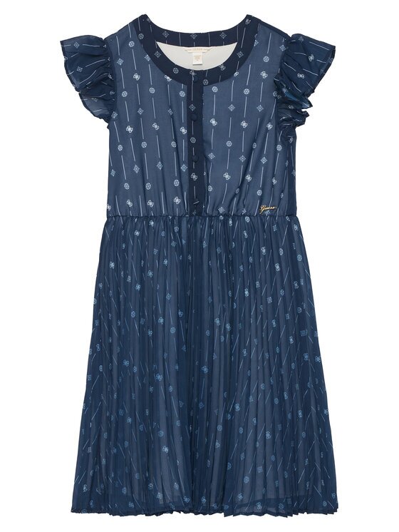 Guess Елегантна рокля J6RK13 WA2T0 Regular Fit