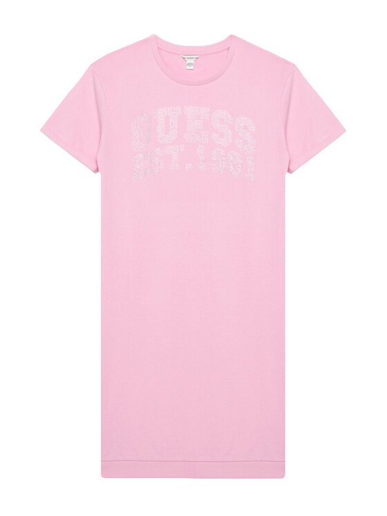Guess Ежедневна рокля J6RK00 KA6R4 Екрю Regular Fit
