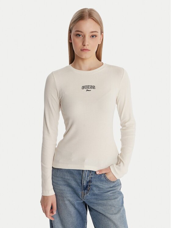 Guess Jeans Тишърт W6RP22 KA0H1 Slim Fit