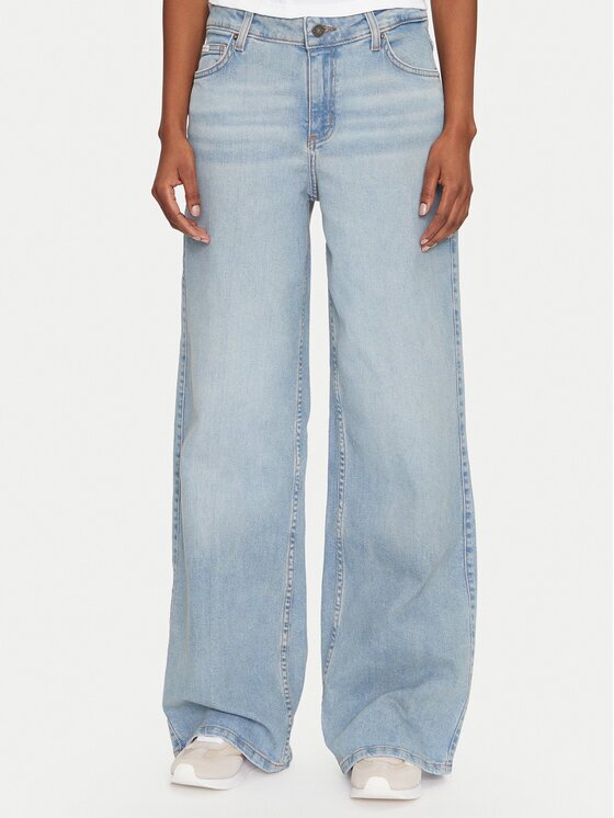 Guess Jeans Дънки W4BA0Y D5CCA Wide Leg