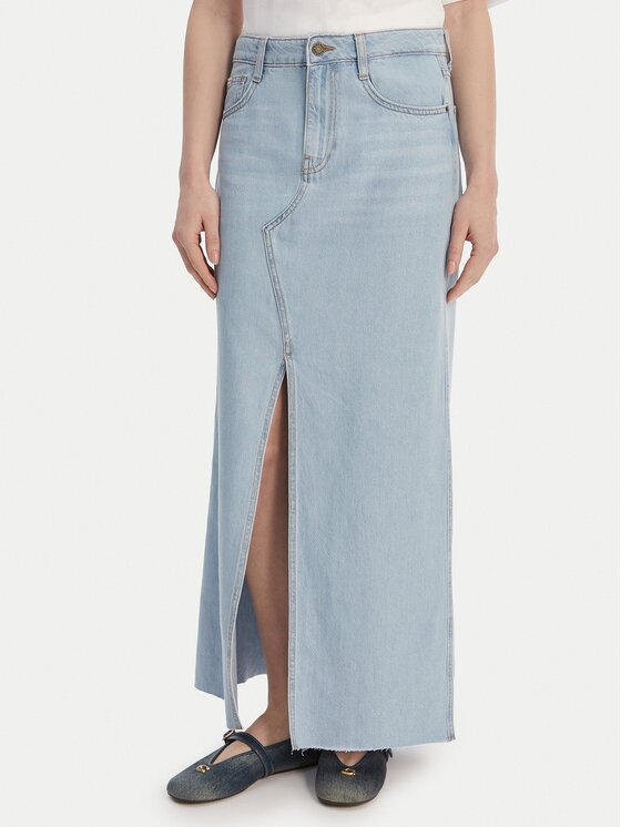 Guess Jeans Дънкова пола W6GD52 D7902 Regular Fit