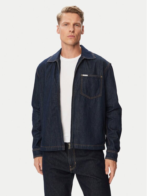 Guess Jeans Дънково яке M6YN01 D1316 Regular Fit