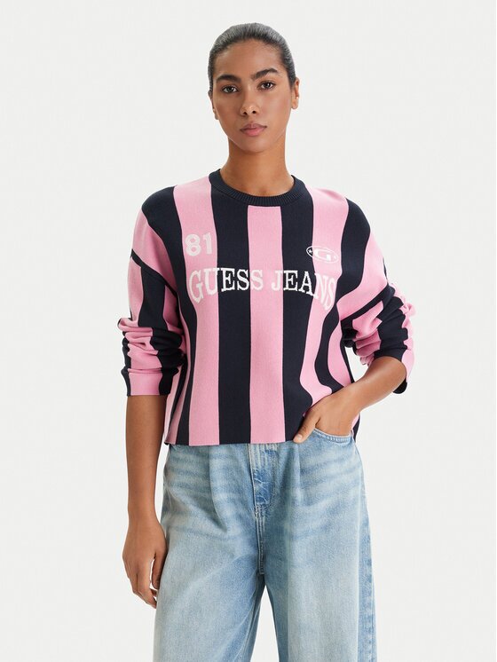 Guess Jeans Пуловер W6RR17 Z3FC2 Regular Fit