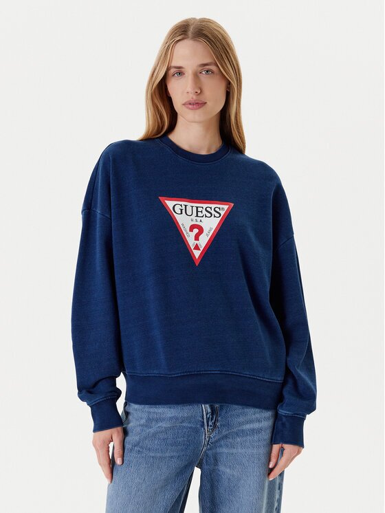 Guess Jeans Суитшърт W5YQ12 KCXQ1 Oversize