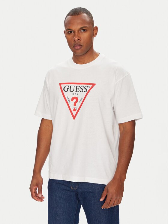 Guess Jeans Тишърт M4YI45 K8FQ4 Oversize