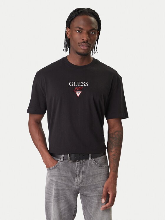Guess Jeans Тишърт M6RI45 K8HM0 Oversize