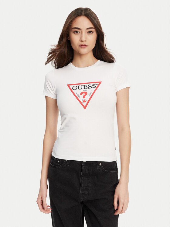 Guess Jeans Тишърт W4YI04 J1314 Slim Fit