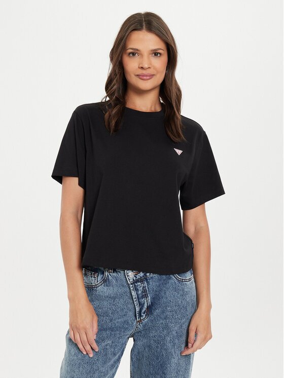 Guess Jeans Тишърт W4YI05 K8HM0 Boxy Fit