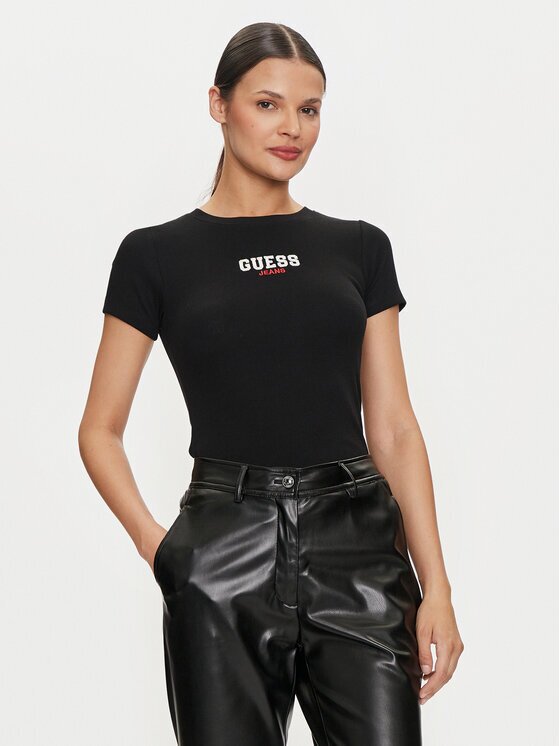 Guess Jeans Тишърт W4YI64 KA0H1 Slim Fit