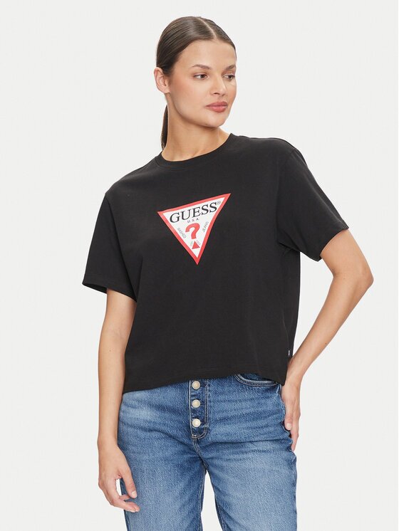 Guess Jeans Тишърт W4YI73 K8HM0 Regular Fit