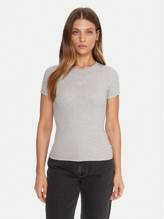 Guess Jeans Тишърт W5BP45 KA0H1 Slim Fit