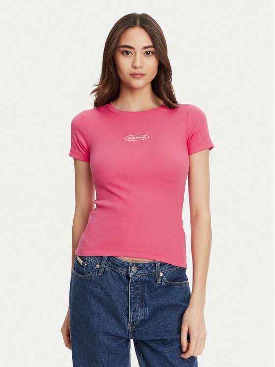 Guess Jeans Тишърт W5YP37 KA0H1 Slim Fit