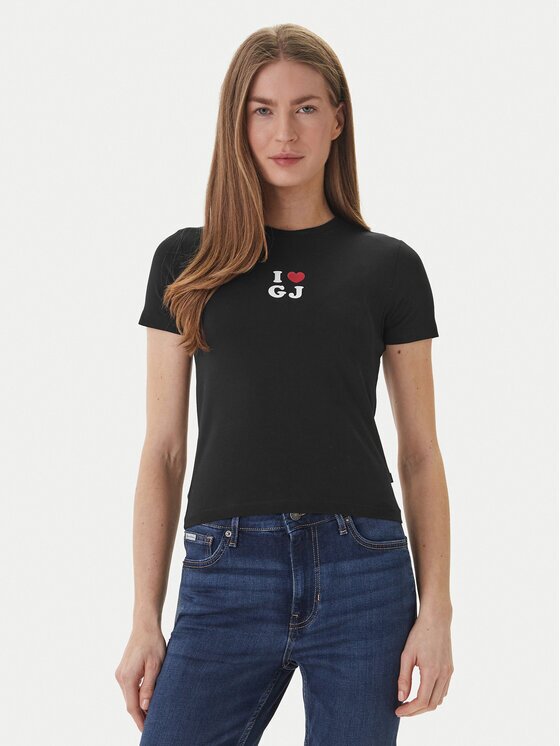 Guess Jeans Тишърт W6GIB1 J1314 Slim Fit