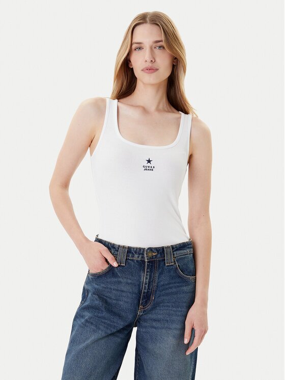 Guess Jeans топ W4YP48 KA0H1 Regular Fit