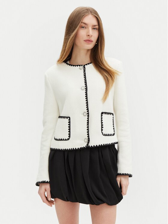 Guess Кардиган W5RN20 WGVQ2 Екрю Regular Fit