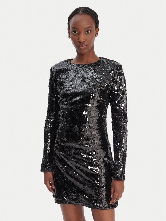 Guess Коктейлна рокля W6RK52 KD020 Regular Fit