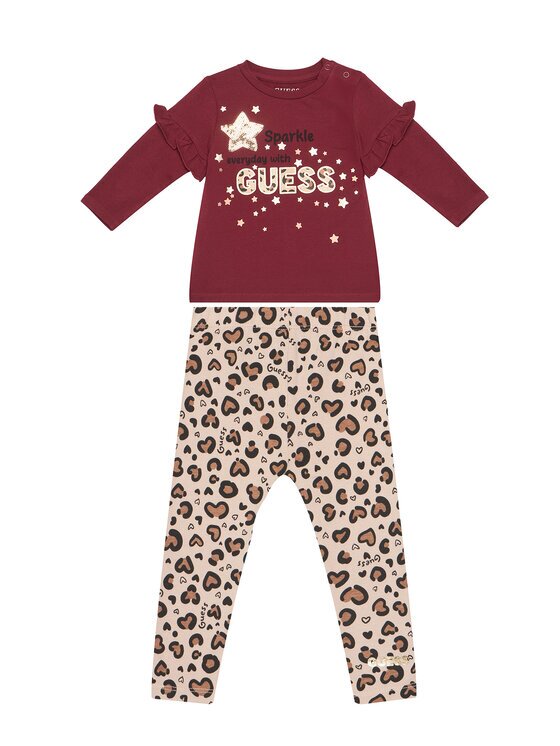 Guess Комплект блуза и клин A5BG02 J1314 Regular Fit