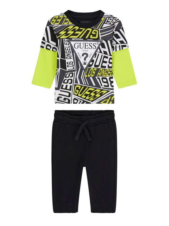Guess Комплект блуза и панталон I6RG00 K8HM4 Regular Fit