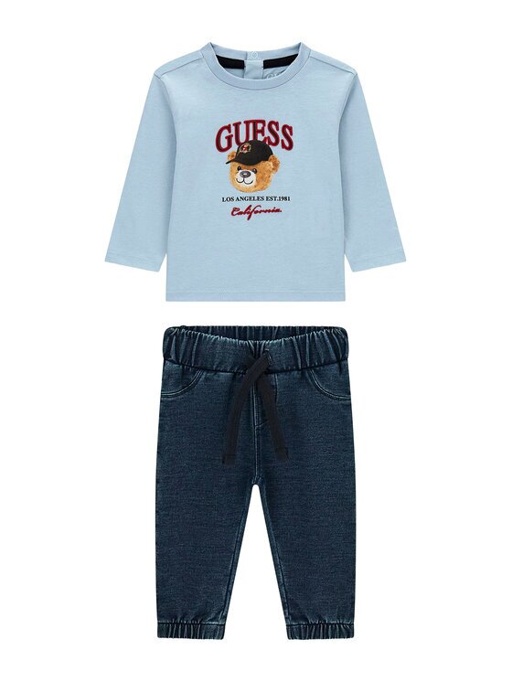 Guess Комплект блуза и панталон I6YG07 7K4014 Regular Fit