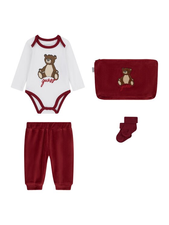 Guess Комплект боди панталони и чорапи H6BG09 K6028 Regular Fit