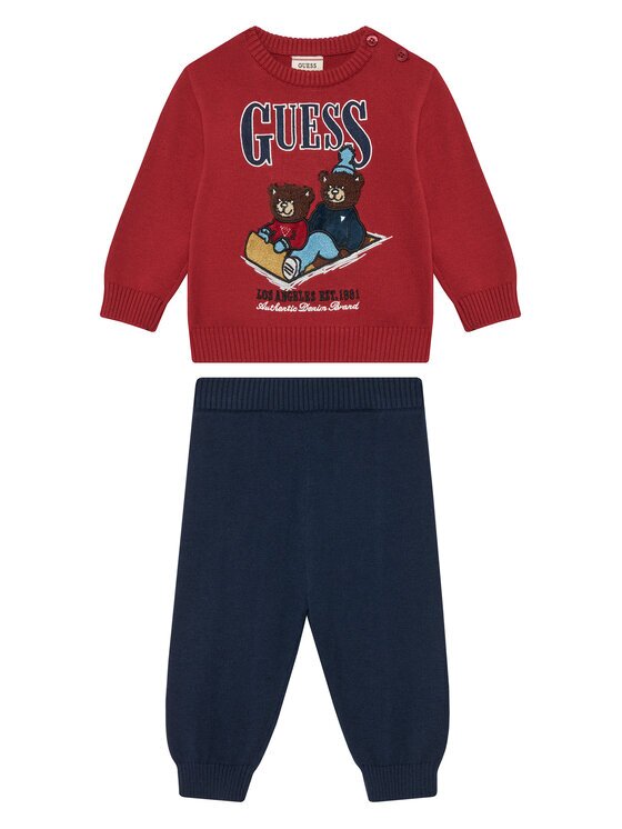 Guess Комплект пуловер и платнени панталони I5BG04 Z2BB0 Regular Fit