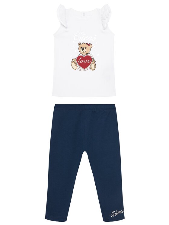 Guess Комплект тишърт и клин A6RG02 KA6W4 Regular Fit