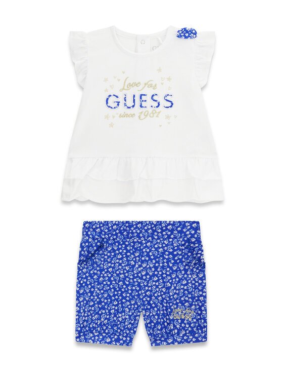 Guess Комплект тишърт и панталонки A6GG04 K6YW4 Regular Fit