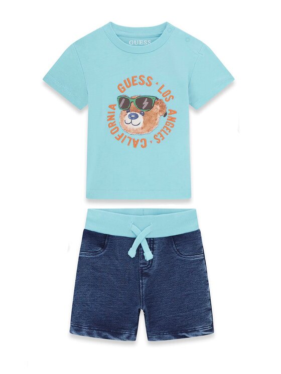 Guess Комплект тишърт и панталонки I6GG05 K8HM4 Regular Fit