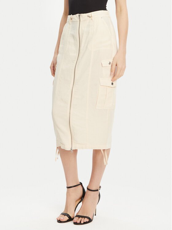 Guess Миди пола W5GD1H WG8N0 Regular Fit