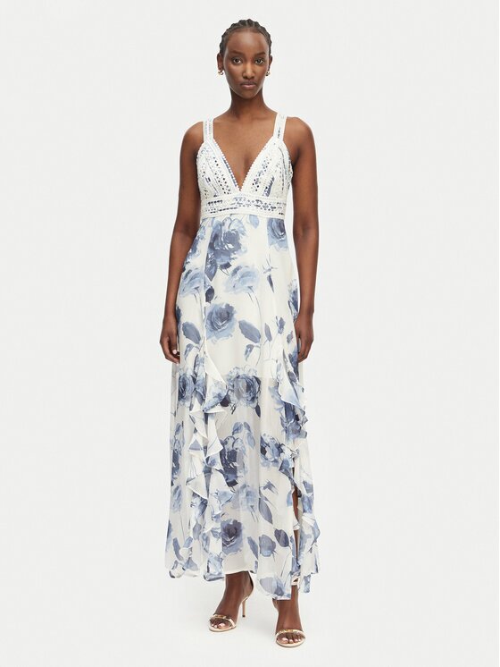 Guess Официална рокля W3YK54 WCWF2 Regular Fit