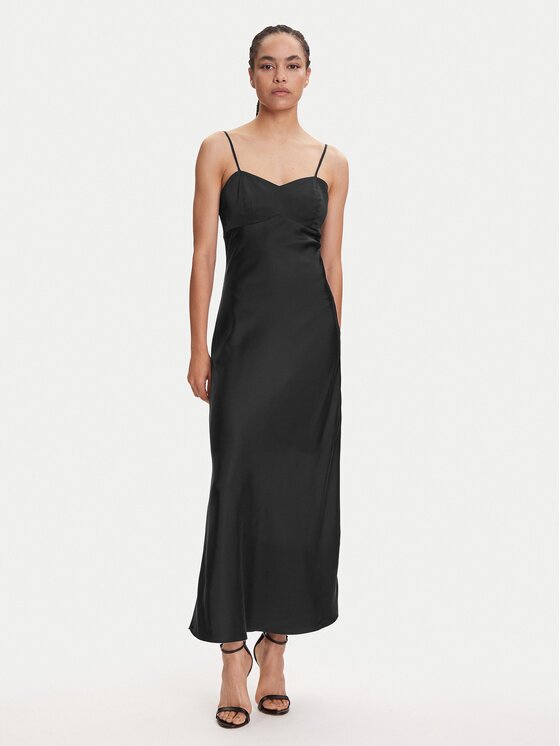 Guess Официална рокля W5YK35 WHEZ2 Slim Fit