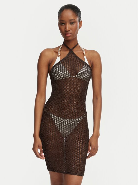 Guess Плажна рокля E6GK05 Z5402 Regular Fit