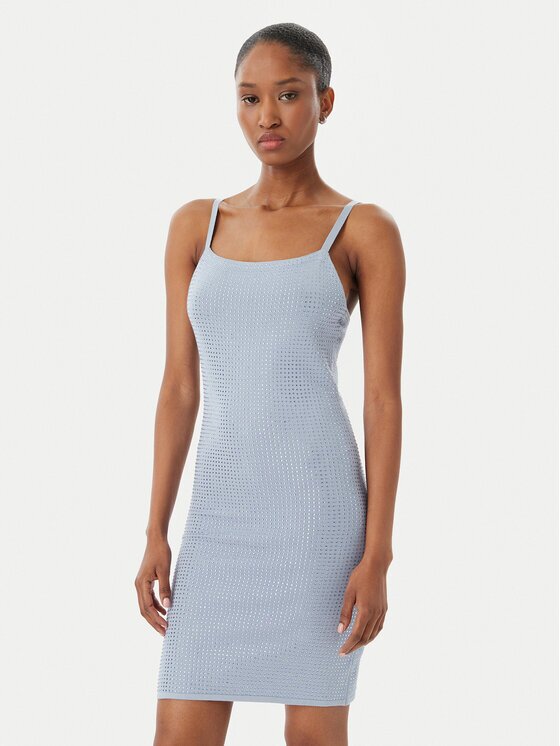 Guess Плетена рокля W5GK45 Z3MN2 Regular Fit