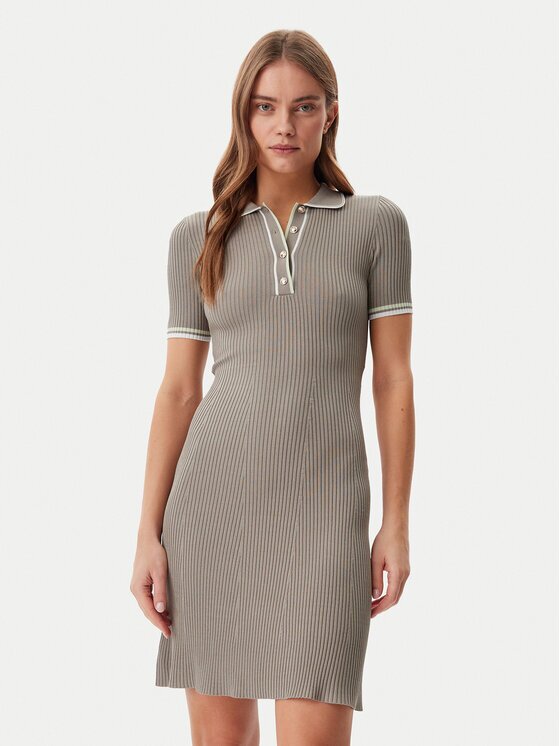 Guess Плетена рокля W5GK84Z3L10 Regular Fit