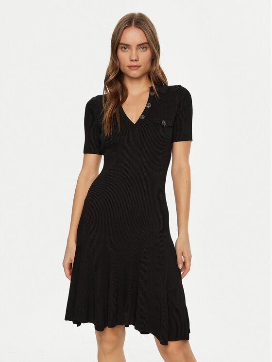 Guess Плетена рокля W5RK18 Z2U00 Regular Fit