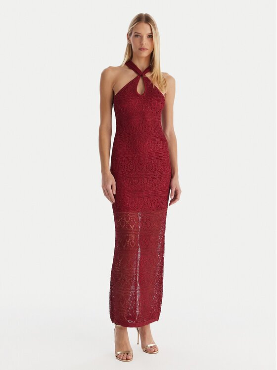 Guess Плетена рокля W5YK48 Z37G0 Slim Fit