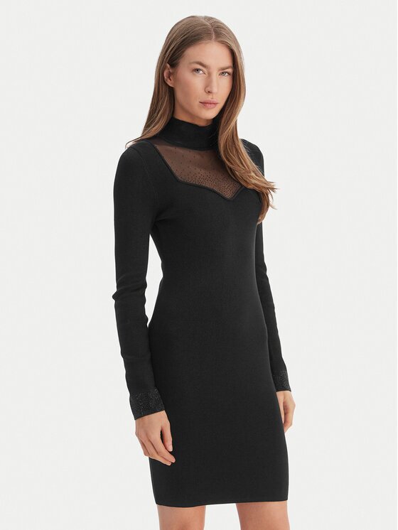 Guess Плетена рокля W6RK61 Z4842 Regular Fit