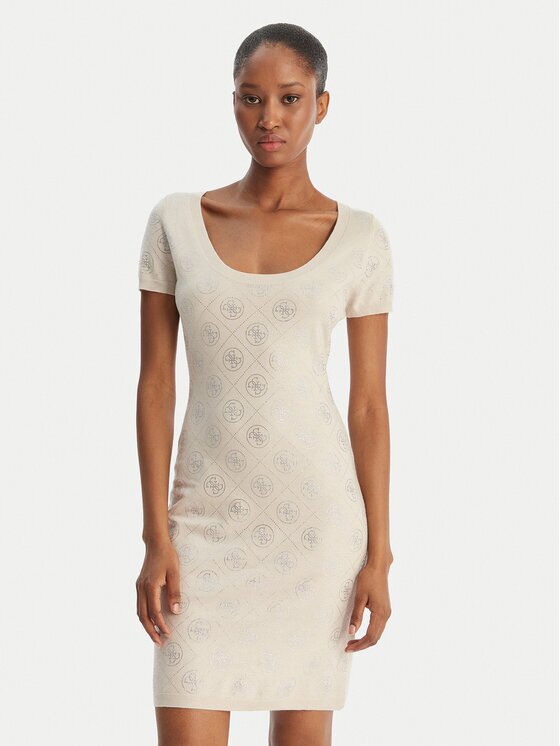 Guess Плетена рокля W6RK92 Z3JD2 Regular Fit
