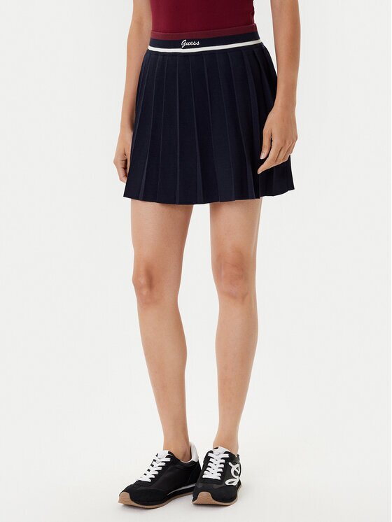 Guess Плисирана пола V5BD02 Z1152 Regular Fit