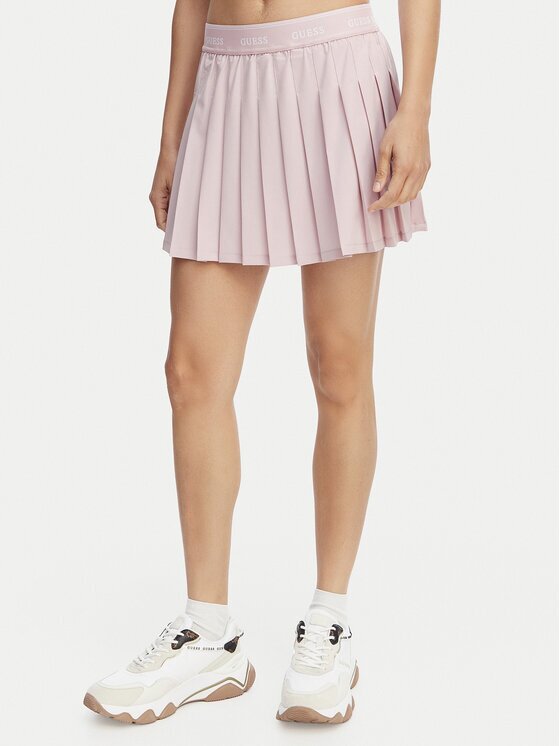 Guess Плисирана пола V6GD11 W1802 Regular Fit